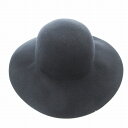 【中古】ローリーズファーム LOWRYS FARM 帽子 ハット ウール フェルト 黒 /UO レディース 【ベクトル 古着】 250723