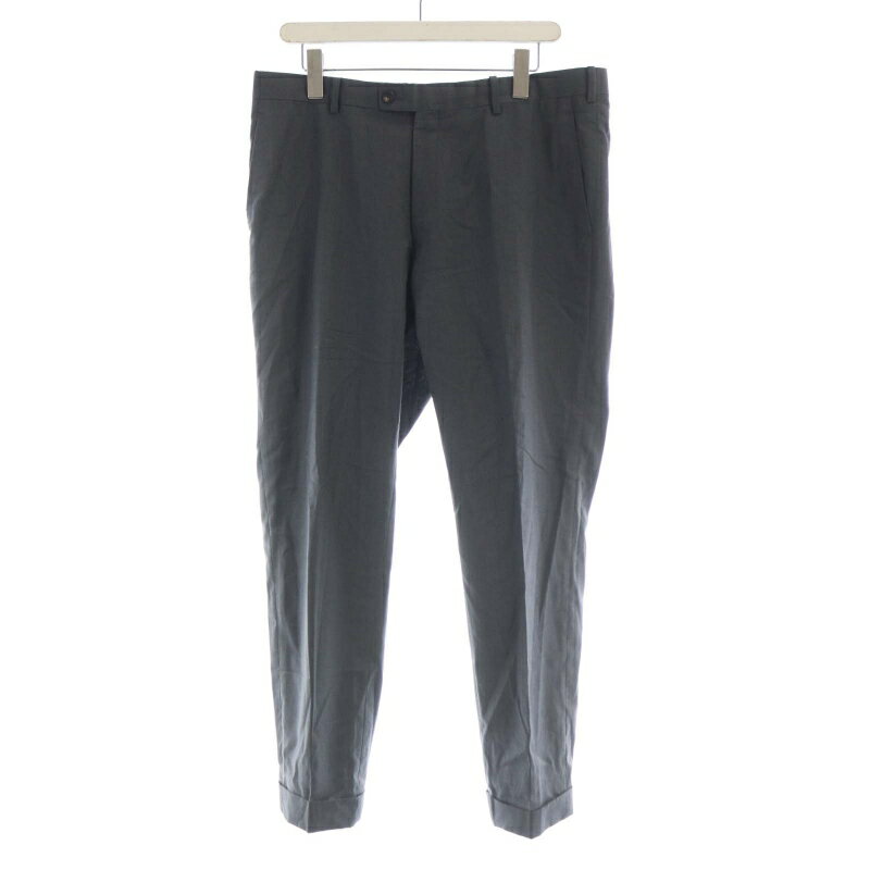 【中古】ランバン LANVIN COLLECTION スラックスパンツ センタープレス 91 グレー LA-SY-41088 /RO メンズ 【ベクトル 古着】 250621