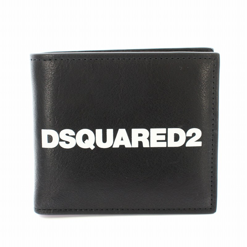 【関税込 日本発送】DSQUARED2 ロゴ財布 ブルー 感謝価格】 関税込】限定◇D SQUARED2 (D 財布 ディースクエアー