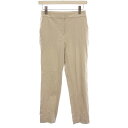 【中古】セオリーリュクス theory luxe 24AW NEWAN CAROL 2 テーパードクロップドパンツ 36 ライトベージュ /YM レディース 【ベクトル 古着】 250624