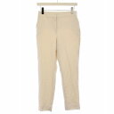 【中古】セオリーリュクス theory luxe NEW SAXONY CAROL テーパードパンツ スラックス 38 アイボリー 03-1406400-110 /TK レディース 【ベクトル 古着】 250704