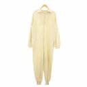 【中古】トゥデイフル TODAYFUL 23AW Sweat Zip Combinaison スウェットジップコンビネゾン オールインワン 38 アイボリー 1...