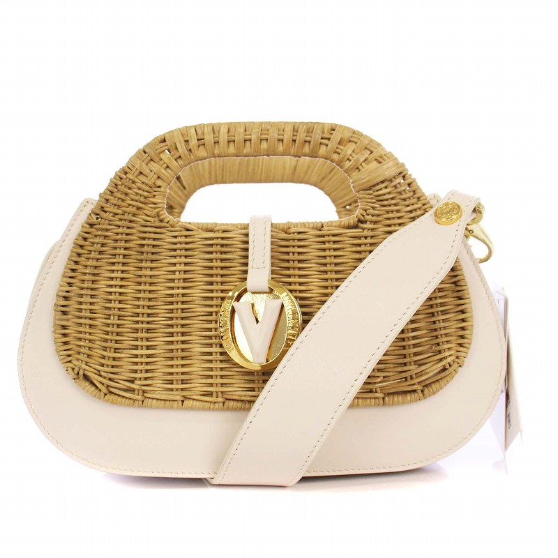 【中古】未使用品 ミューズ ドゥーズィエム クラス MUSE de Deuxieme Classe ORLANDI VALENTINO 24SS HANDバッグ ハンドバッグ ショルダーバッグ 2WAY ホワイト 24092521002810 /KH レディース 【ベクトル 古着】 250708