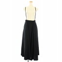 【中古】クラネ CLANE 2WAY SUSPENDER MAXI SKIRT サスペンダー スカート ロング 1 黒 12109-6212 /TK レディース 【ベクトル 古着】 250707