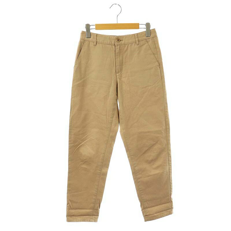 【中古】フレームワーク Framework パンツ テーパード ジッパーフライ 36 ベージュ /DO レディース 【ベクトル 古着】 250812