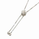 【中古】ショーメ CHAUMET リアンセデュクシオンペンダント ネックレス ダイヤモンド 0.45ct 750 K18WG ホワイトゴールド 083307 /KH レディース 【ベクトル 古着】 250715