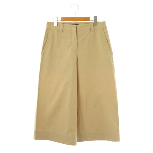 【中古】セオリー Theory ワイドパンツ ロング 4 ベージュ /AT ■OS レディース 【ベクトル 古着】 250731 【中古】セオリー Theory ワイドパンツ ロング 4 ベージュ /AT ■OS レディース 【ベクトル 古着】 250731