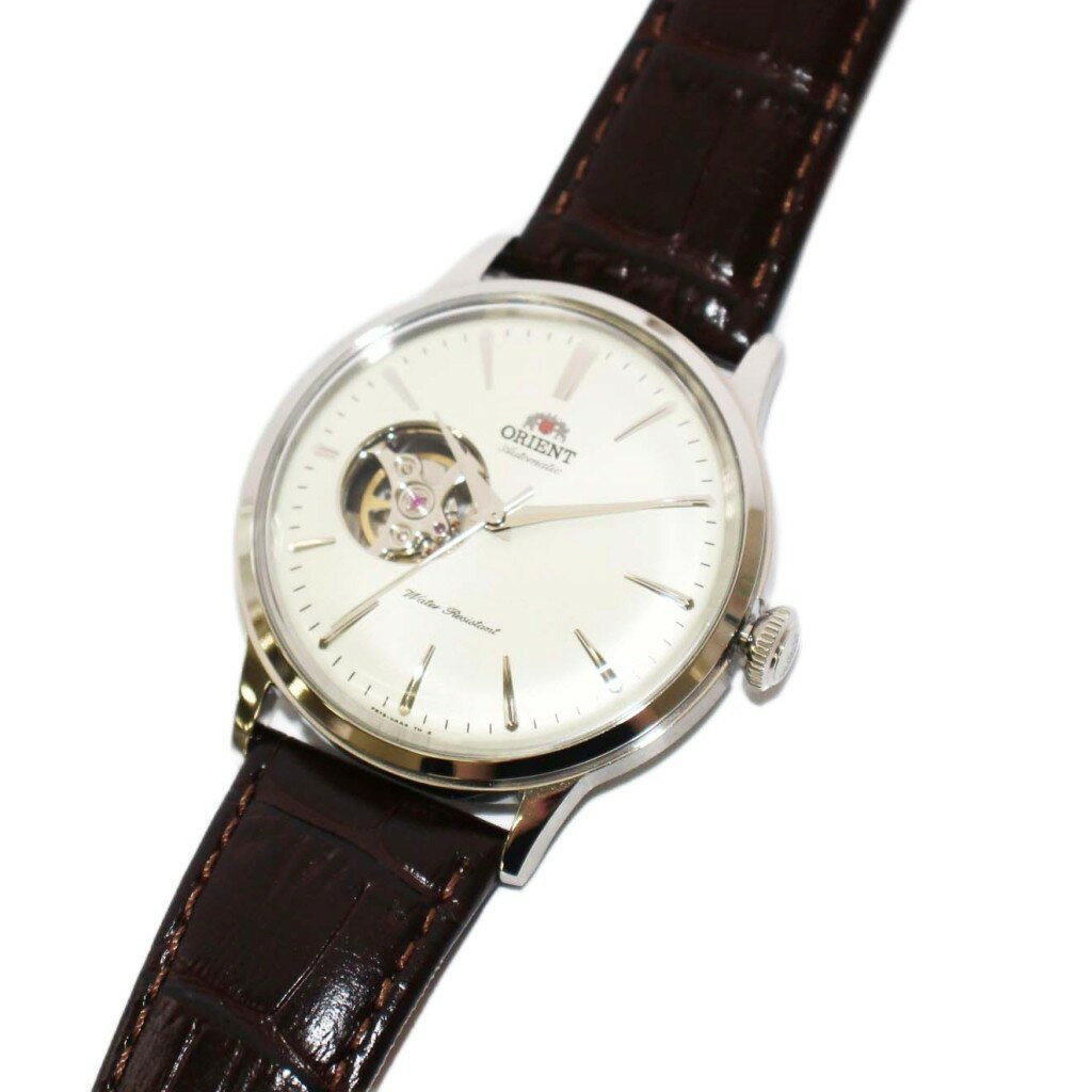 【中古】オリエント ORIENT EPSON クラシック CLASSIC 腕時計 自動巻 オートマチック メカニカル セミスケルトン シルバーカラー F6T2-UAA0 /KH メンズ 【ベクトル 古着】 250808