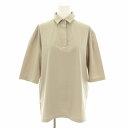 【中古】マイフェイバリット ダンスキン my favorite DANSKIN プルオーバーシャツ PULL OVER SHIRT ブラウス ハーフボタン 半袖...