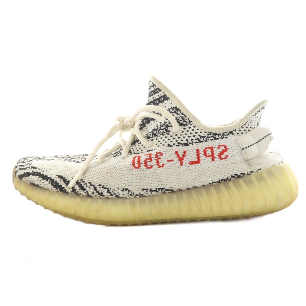 アディダスオリジナルス adidas originals イージー ブースト YEEZY Boost 350 V2 スニーカー シューズ US9 27.0cm 白 ホワイト CP9654 /AN10 ●D メンズ 250813