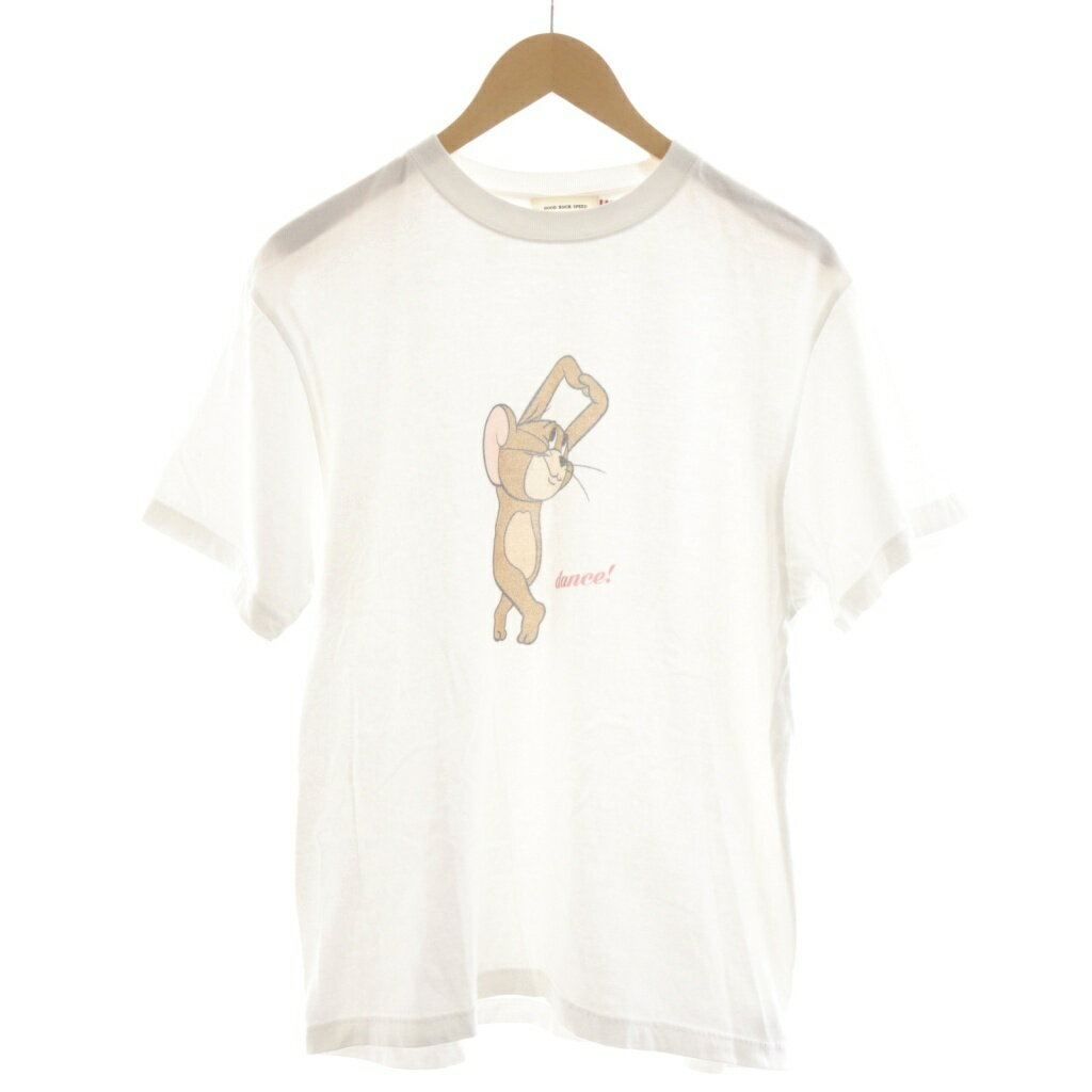 登场人物 - 【中古】グッドロックスピード GOOD ROCK SPEED SHIPS トムとジェリー Tシャツ カットソー 半袖 プリント F 白 /RR レディース 【ベクトル 古着】 250903