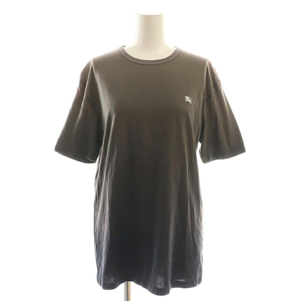 【中古】バーバリーブラックレーベル BURBERRY BLACK LABEL Tシャツ 半袖 グラデーション 3 カーキ /AT ■OS メンズ 【ベクトル 古着】 250930
