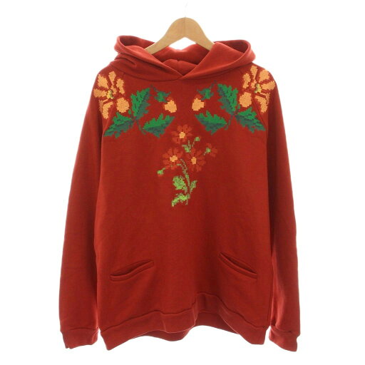 【中古】未使用品 サノバチーズ SON OF THE CHEESE FLOWER CROSS STICH HOODIE フラワー クロス フーディー スウェット パーカー プルオーバー 刺繍 長袖 XL 茶 SC2320-SW03 /YM メンズ 【ベクトル 古着】 250918 【中古】未使用品 サノバチーズ SON OF THE CHEESE FLOWER CROSS STICH HOODIE フラワー クロス フーディー スウェット パーカー プルオーバー 刺繍 長袖 XL 茶 SC2320-SW03 /YM メンズ 【ベクトル 古着】 250918