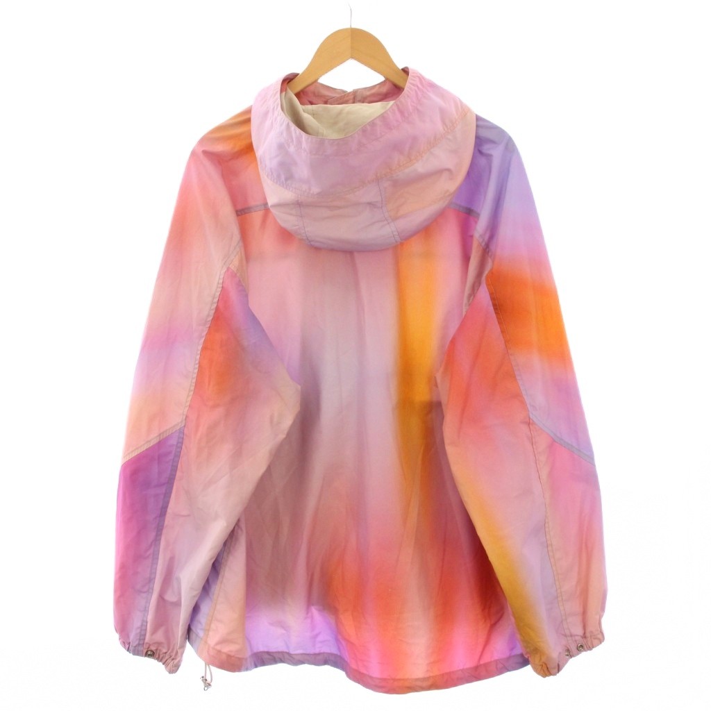 【中古】アーネイ ANEI R-2 WIND PARKA C.S ウィンドパーカーC.S ジャケット アウター ジップアップ フード 薄手 3 ピンク AN0232-S1203 /BB メンズ 【ベクトル 古着】 250924 2