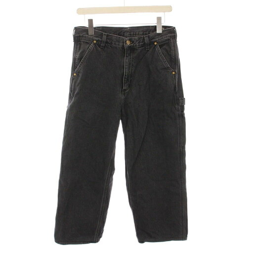 Pants - 【中古】オアスロウ orslow デニムパンツ USED加工 ジーンズ S 黒 ブラック グレー /YM メンズ 【ベクトル 古着】 251003