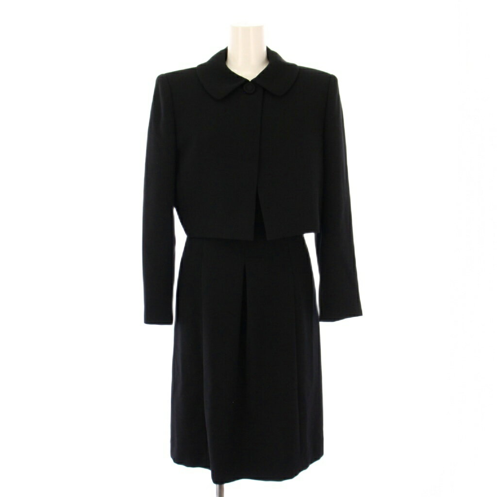 【中古】ユキトリイ YUKI TORII セットアップ ジャケット アウター ショート丈 フレアワンピース ひざ..