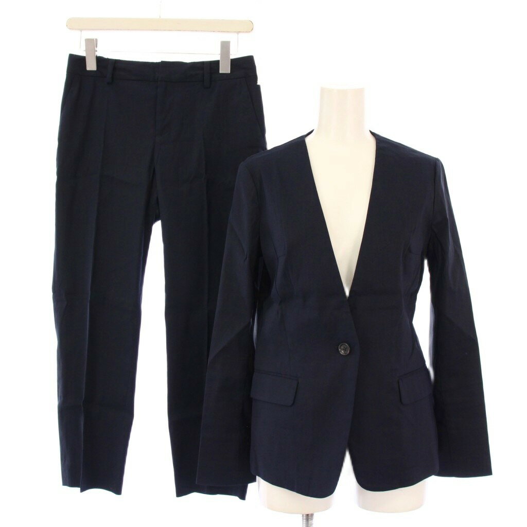 【中古】グリーンレーベルリラクシング ユナイテッドアローズ green label relaxing セットアップ ノー..