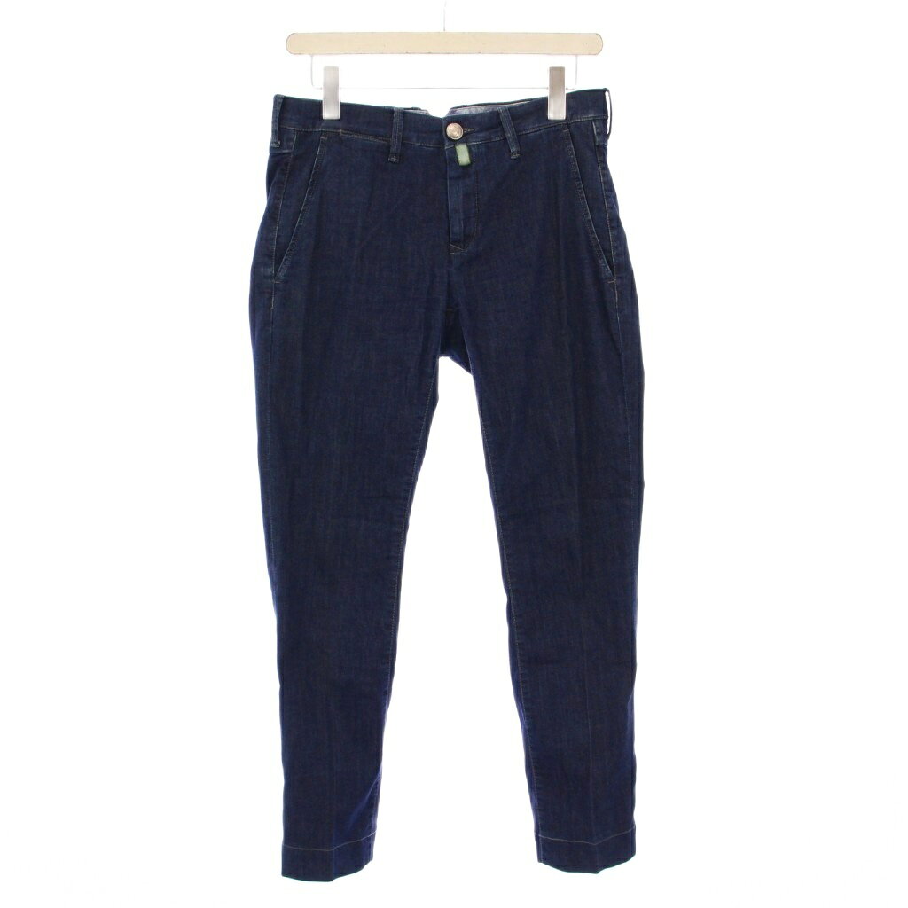 樂天商城 - 【中古】ヤコブコーエン JACOB COHEN デニムパンツ ジーンズ ジップフライ ストレッチ ロゴパッチ 29 インディゴ /BB メンズ 【ベクトル 古着】 251023