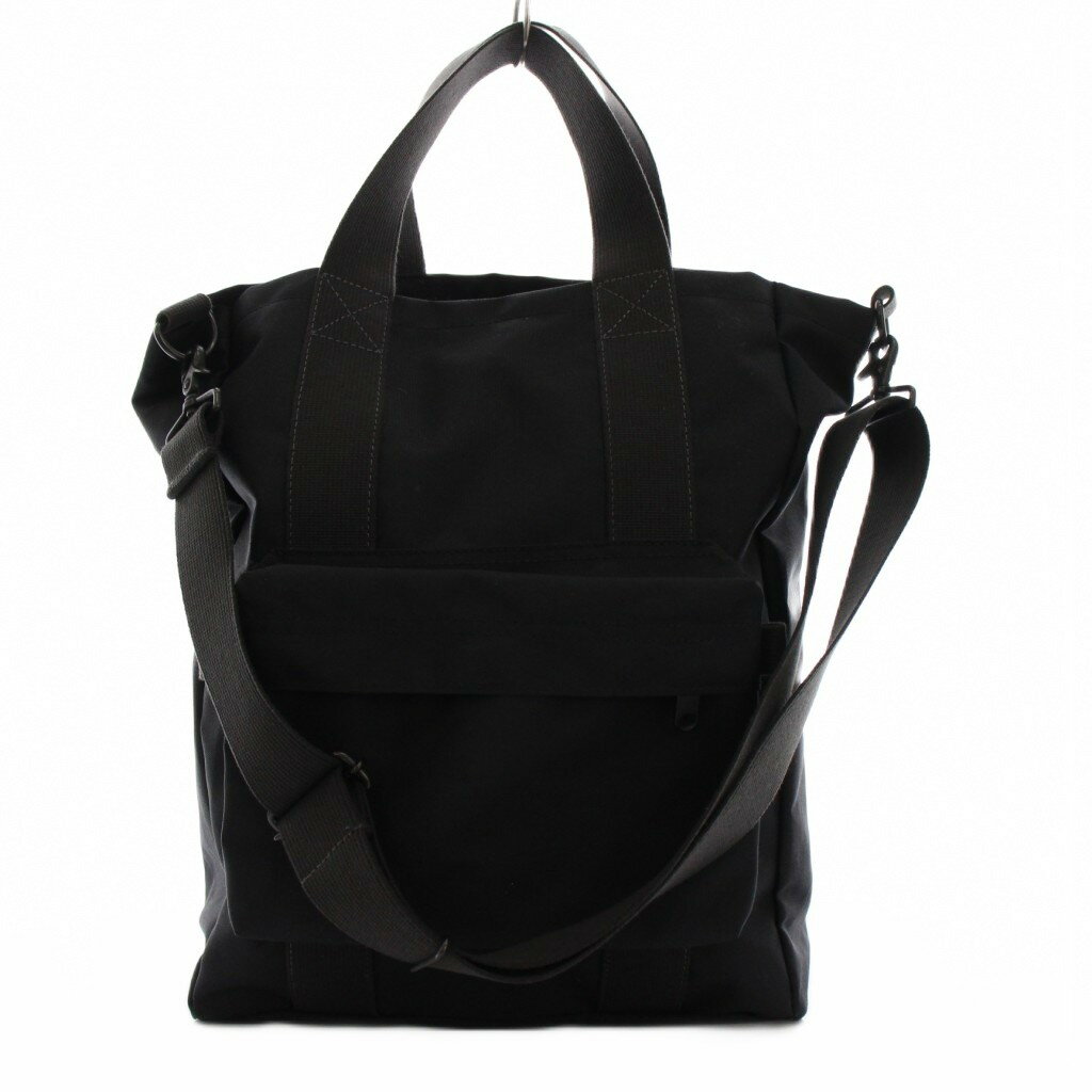 【中古】マーガレットハウエル MHL. ショルダーバッグ トートバッグ 2WAY 黒 /YM メンズ レディース 【ベクトル 古着】 251110(4)