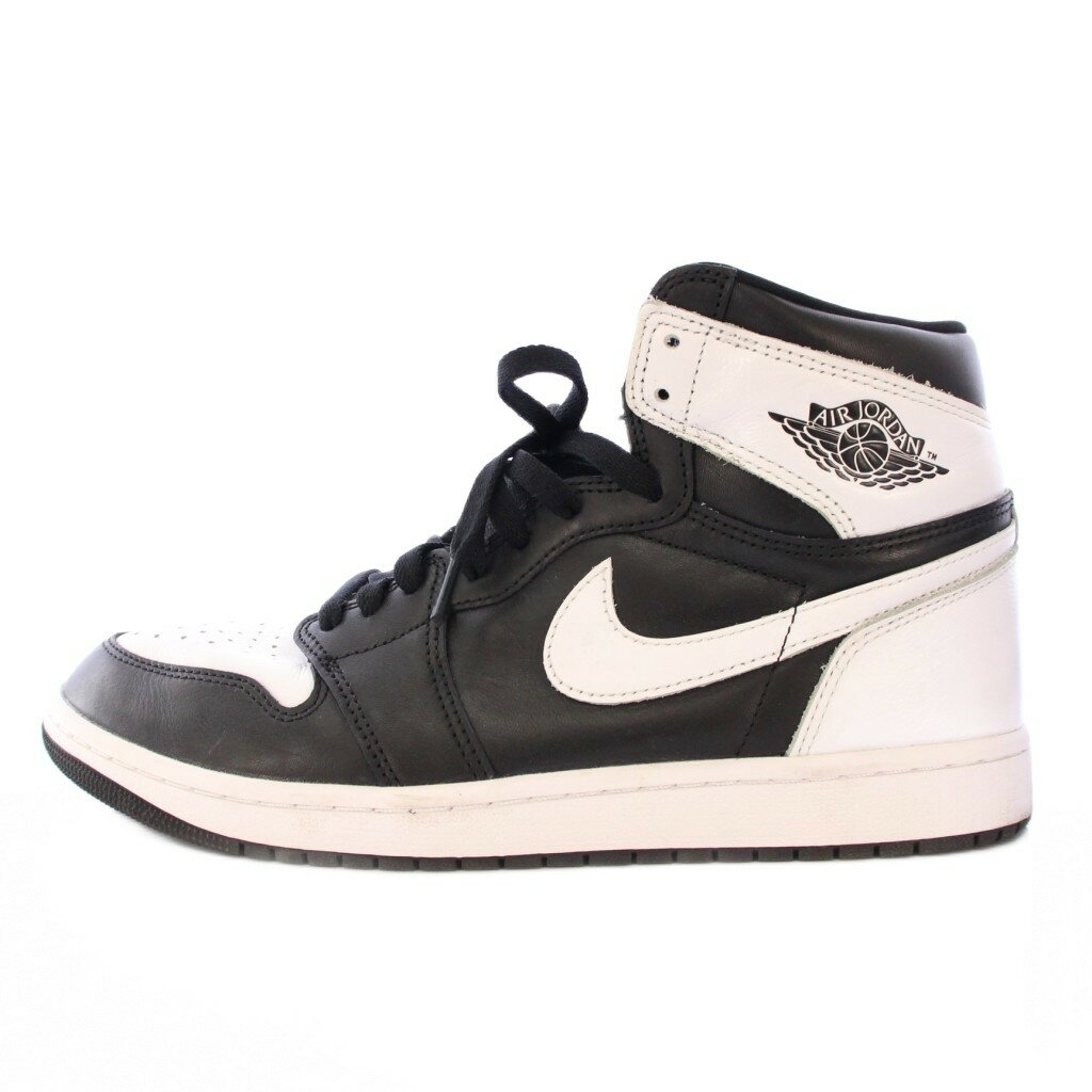 ナイキ NIKE AIR JORDAN 1 RETRO HIGH OG BLACK WHITE Air Jordan 1 Retro High OG Black White エアジョーダン1レトロハイOGブラックホワイト スニーカー US10.5 28.5cm DZ5485-010 /BB メンズ 251109