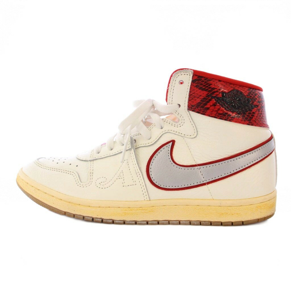 ナイキ NIKE AWAKE NY JORDAN AIR SHIP SP UNIVERSITY RED ジョーダンエアシップSPユニバーシティレッド スニーカー US10 28cm 白 ホワイト FN8675-100 /BB メンズ 251109