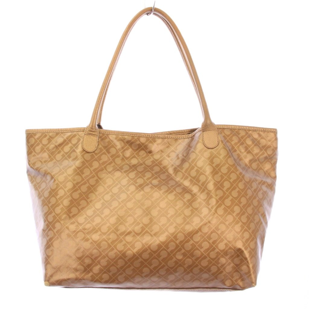 【中古】ゲラルディーニ GHERARDINI トートバッグ ハンドバッグ 総柄 茶 ブラウン /BB レディース 【ベクトル 古着】 251122(4.0)