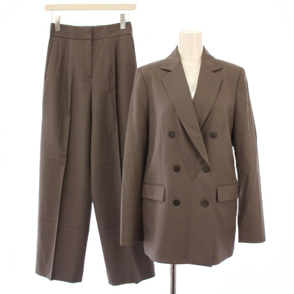 【中古】セオリーリュクス theory luxe NEW SAXONY セットアップ テーラードジャケット アウター ダブ..