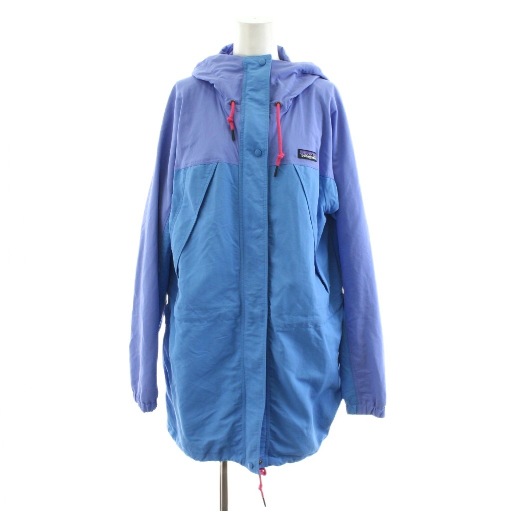 【中古】パタゴニア Patagonia 19SS ウィメンズ スカイフォレスト マウンテンパーカー ロゴ ナイロン M ライトパープル 水色 ライトブルー 26985 /AN44 レディース 【ベクトル 古着】 251203