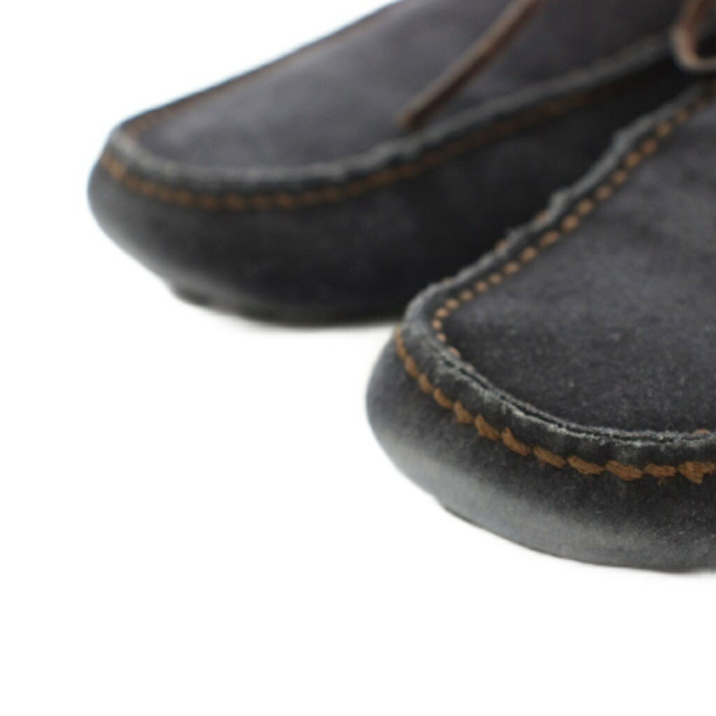 【中古】トムフォード TOM FORD デッキシューズ モカシン スエード リボン 7T 紺 ネイビー J0906T /YT メンズ 【ベクトル 古着】 251215