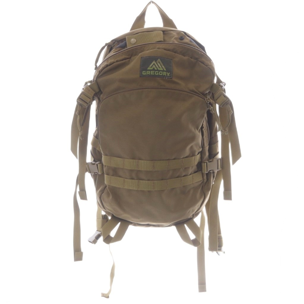 【中古】グレゴリー GREGORY SPEAR リーコンパック リュックサック バックパック 茶色 ブラウン カーキ /SR メンズ 【ベクトル 古着】 251217