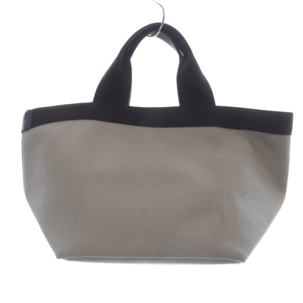 【中古】エルベシャプリエ Herve Chapelier ハンドバッグ トートバッグ ベージュ ...