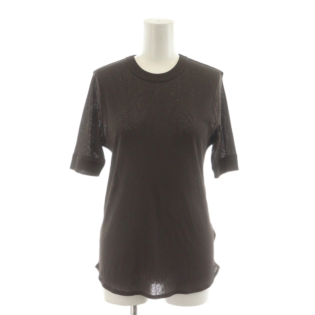 【中古】ミラオーウェン Mila Owen 25AW イージーケアレイヤード半袖カットトップス カットソー 1 ブラウン 茶 /RR レディース 【ベクトル 古着】 251219 auc-vector-20624706 ブランド古着の買取販売ベクトル パッケージ画像