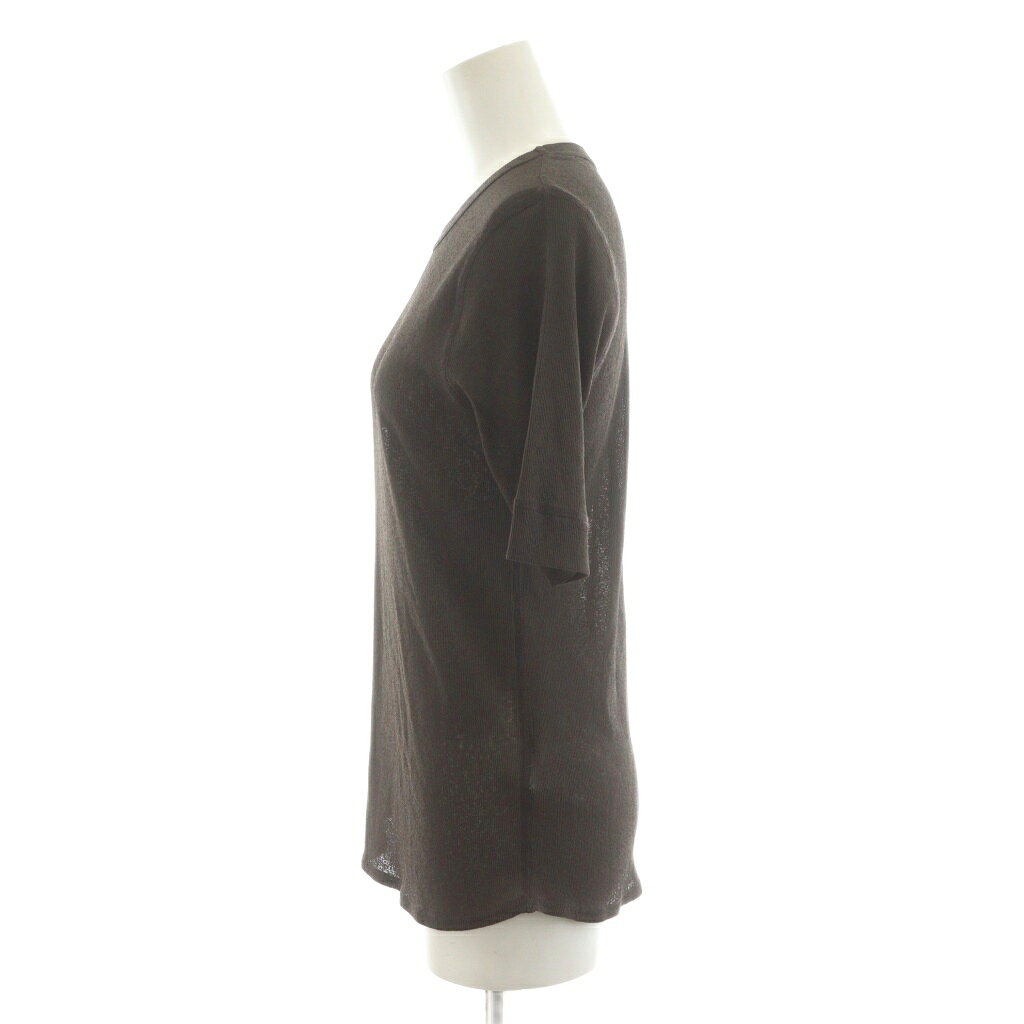 【中古】ミラオーウェン Mila Owen 25AW イージーケアレイヤード半袖カットトップス カットソー 1 ブラウン 茶 /RR レディース 【ベクトル 古着】 251219 auc-vector-20624706 ブランド古着の買取販売ベクトル サンプル画像2