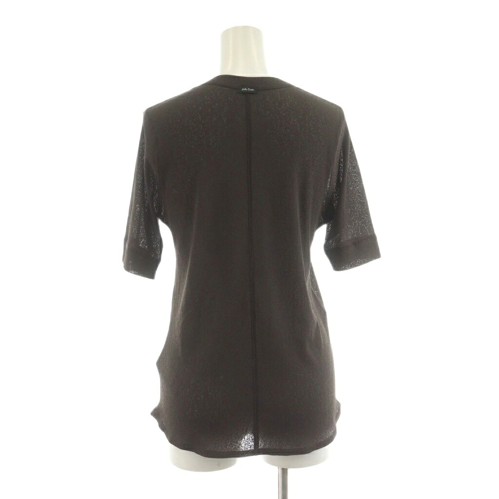【中古】ミラオーウェン Mila Owen 25AW イージーケアレイヤード半袖カットトップス カットソー 1 ブラウン 茶 /RR レディース 【ベクトル 古着】 251219 auc-vector-20624706 ブランド古着の買取販売ベクトル サンプル画像3