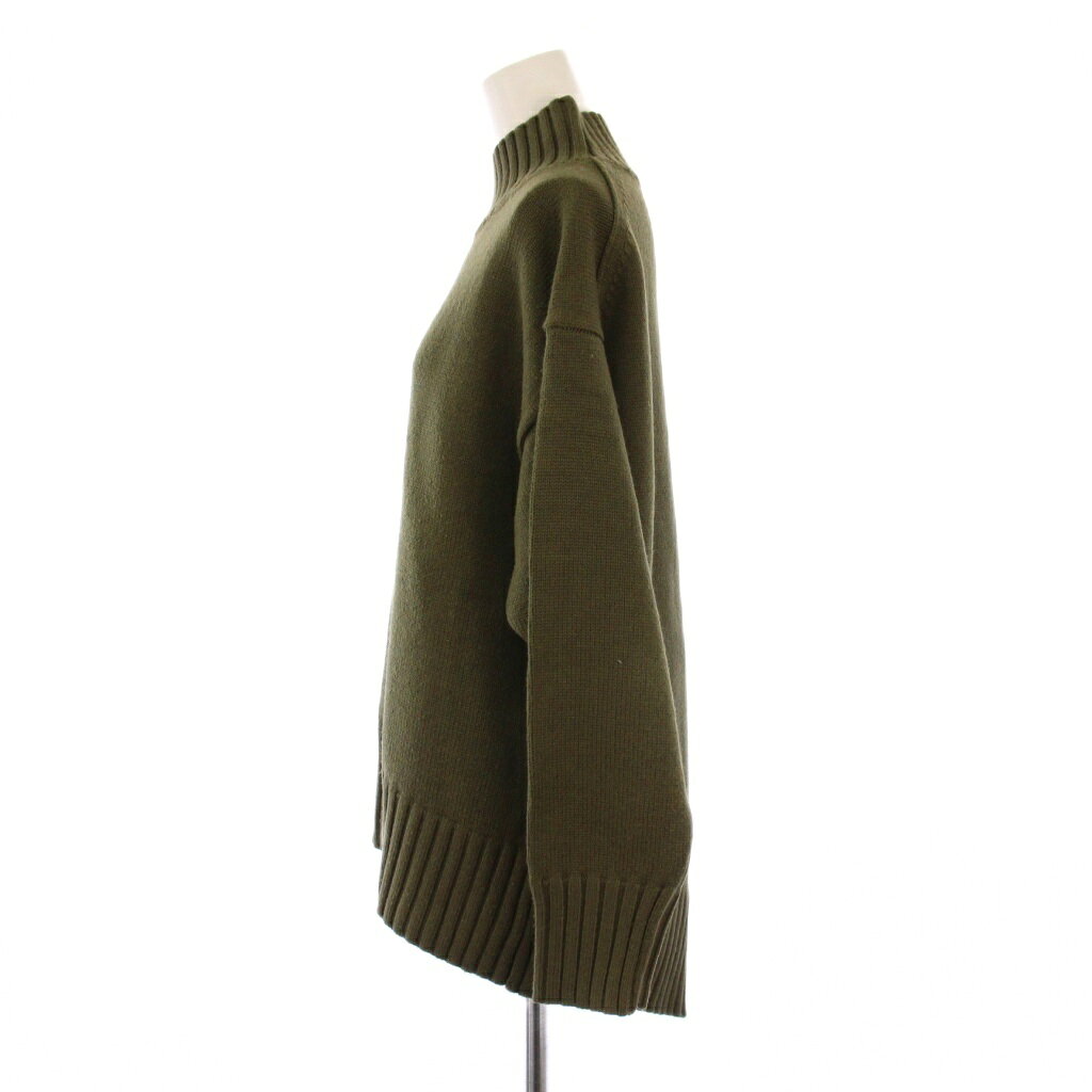 【中古】ロペピクニック ROPE Picnic ニット セーター 長袖 ハイネック 無地 ワンカラー 38 カーキ /BB レディース 【ベクトル 古着】 251228 auc-vector-20646648 ブランド古着の買取販売ベクトル サンプル画像2