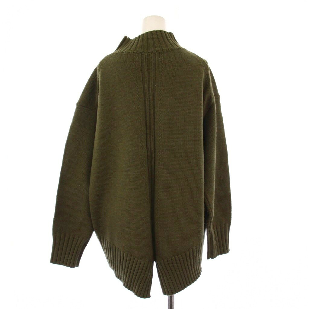 【中古】ロペピクニック ROPE Picnic ニット セーター 長袖 ハイネック 無地 ワンカラー 38 カーキ /BB レディース 【ベクトル 古着】 251228 auc-vector-20646648 ブランド古着の買取販売ベクトル サンプル画像3