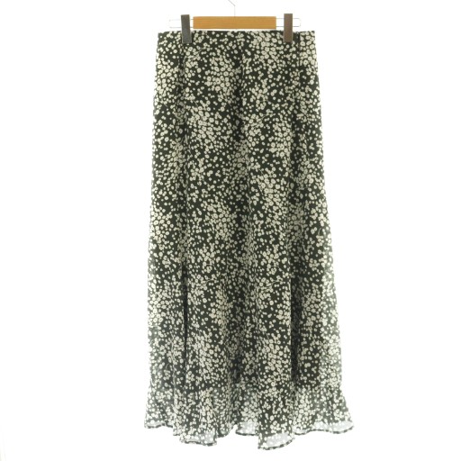 【中古】ミラオーウェン Mila Owen 20AW ロングスカート 花柄 1 グレー 白 ホワイト /SS ■OS レディース 【ベクトル 古着】 260113 auc-vector-20664904 ブランド古着の買取販売ベクトル パッケージ画像