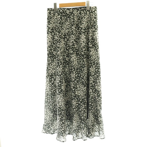 【中古】ミラオーウェン Mila Owen 20AW ロングスカート 花柄 1 グレー 白 ホワイト /SS ■OS レディース 【ベクトル 古着】 260113 auc-vector-20664904 ブランド古着の買取販売ベクトル サンプル画像2
