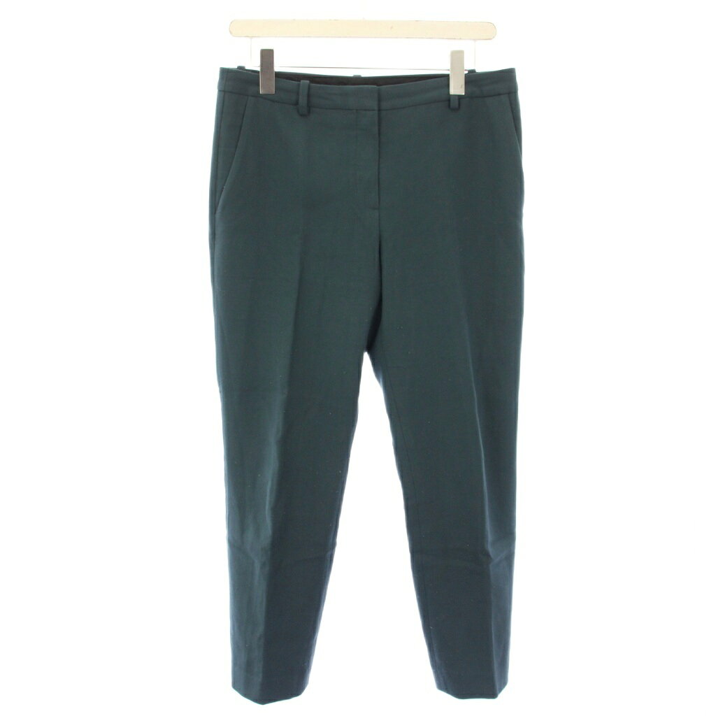 セオリー Theory BISTRETCH DOUBLE3 TREECA 4N パンツ スラックス 4 緑 01-1306413-690-704 /TK レディース  260109