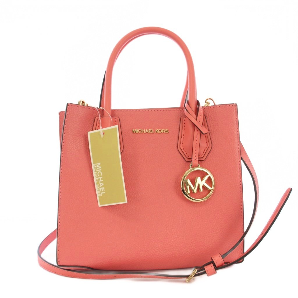 樂天商城 - 【中古】未使用品 マイケルコース MICHAEL KORS マーサーミディアムメッセンジャー ハンドバッグ ショルダーバッグ 2WAY レザー ピンク /KH レディース 【ベクトル 古着】 260117
