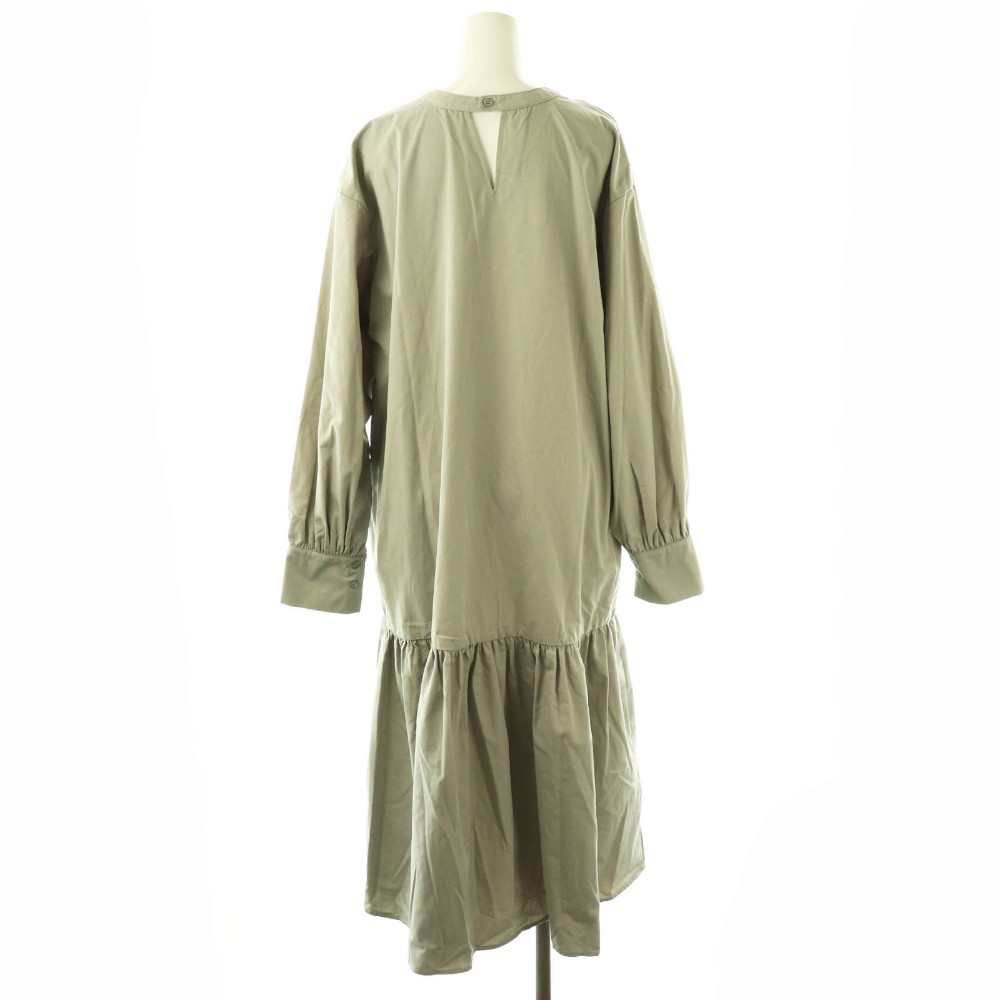 【中古】神戸レタス KOBELETTUCE ワンピース ロング 長袖 グレー /DO レディース ...