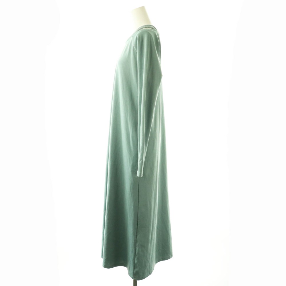 【中古】神戸レタス KOBELETTUCE ワンピース ロング 長袖 M ミントブルー /DO レデ...