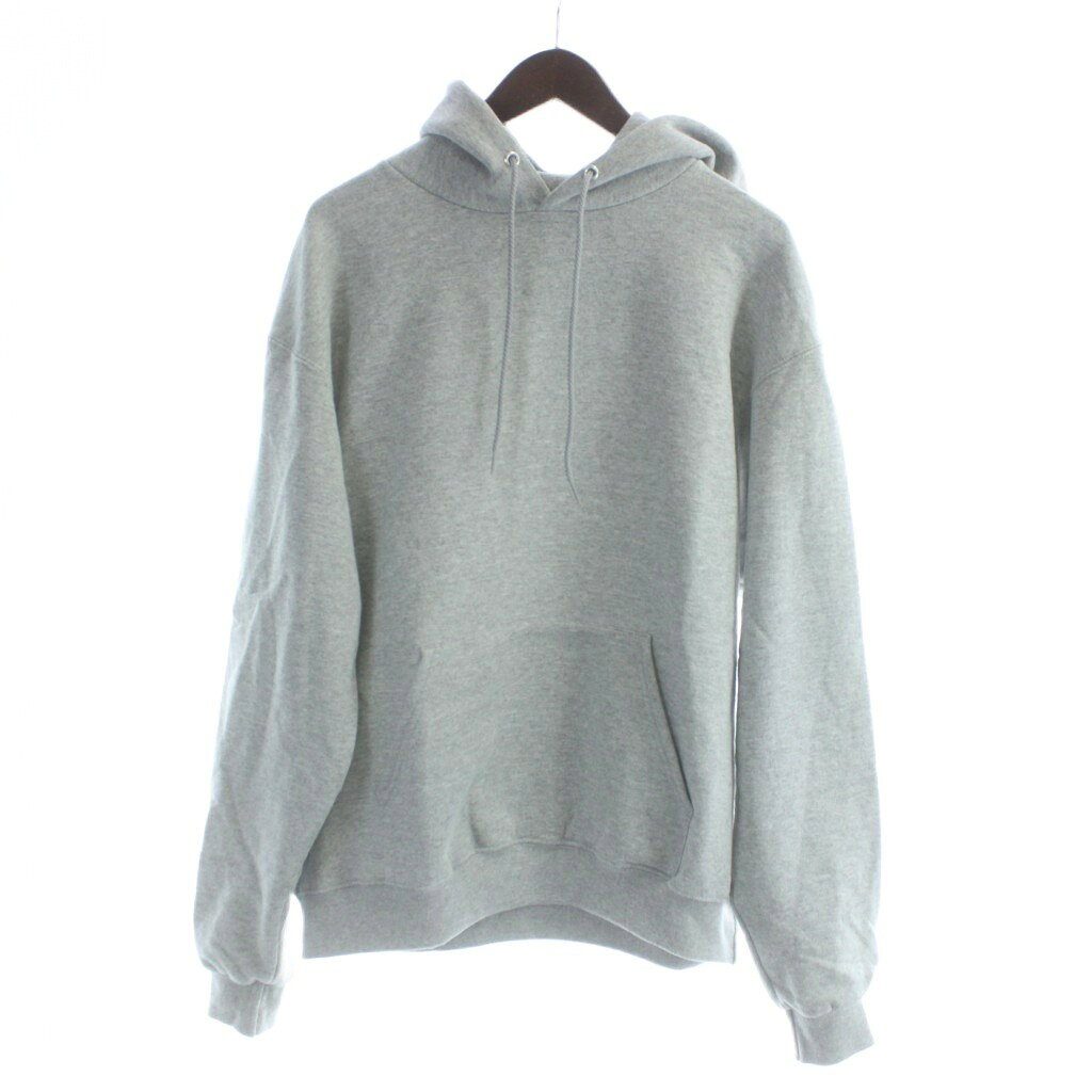Other - 【中古】チャンピオン CHAMPION トレーナー パーカー スウェット 2XL グレー 無地 長袖 カンガルーポケット /AP レディース 【ベクトル 古着】 260129