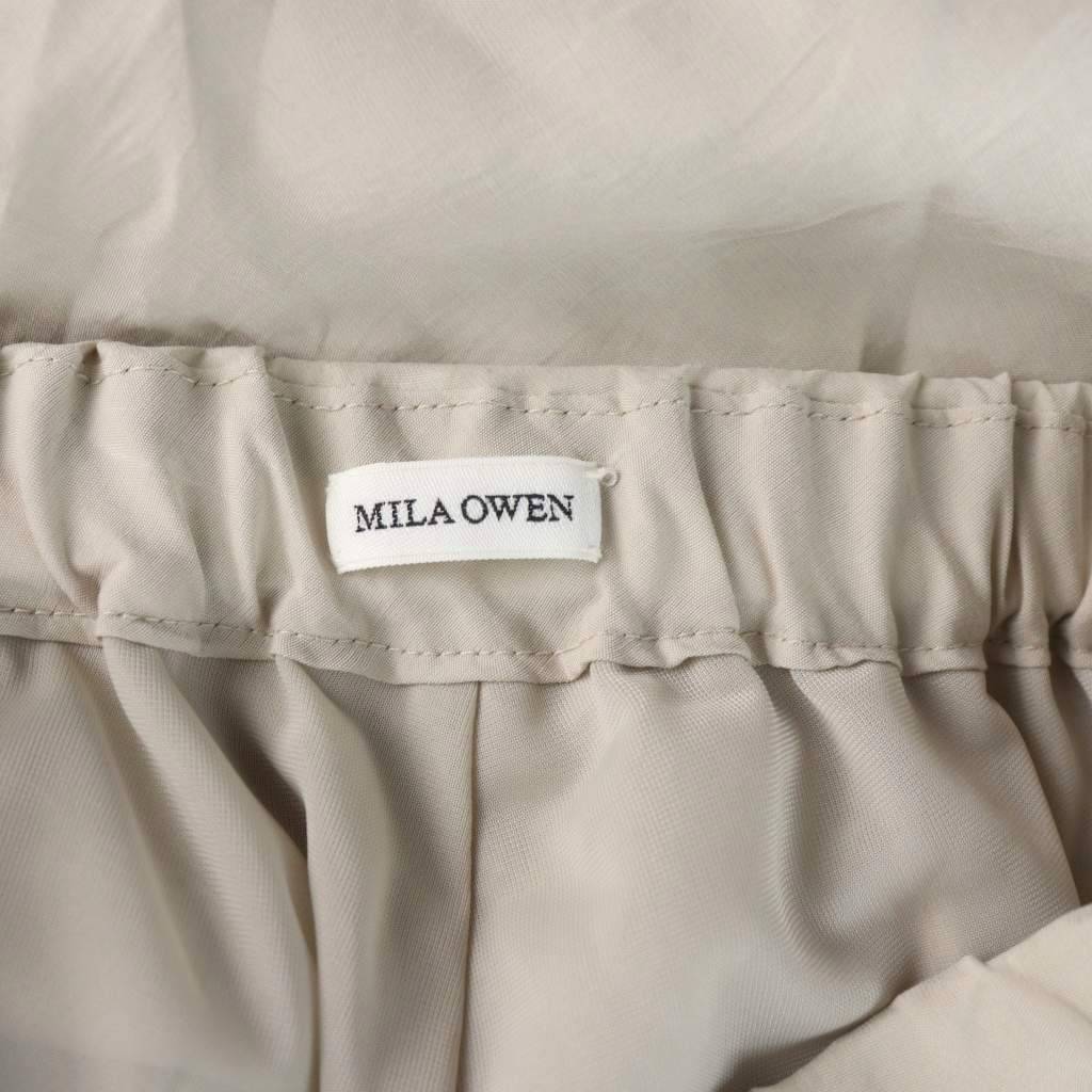 【中古】ミラオーウェン Mila Owen 24AW ウエストゴムバイアスナロースカート 0S ベージュ 09WFS244048 /AP レディース 【ベクトル 古着】 260123 auc-vector-20686593 ブランド古着の買取販売ベクトル サンプル画像3