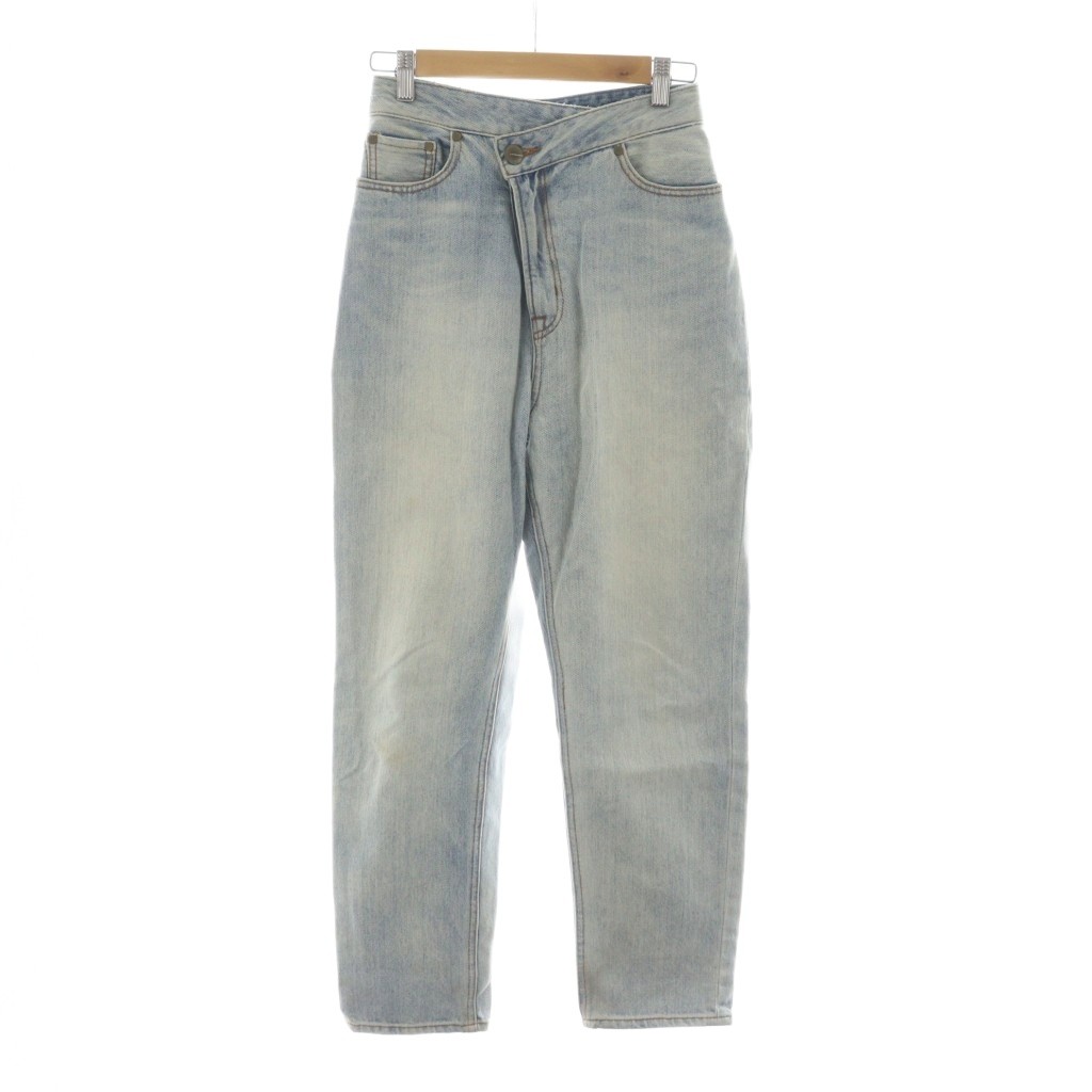【中古】ラグナムーン LagunaMoon デニムパンツ ジーンズ S 水色 ライトブルー /RR レディース 【ベクトル 古着】 260124