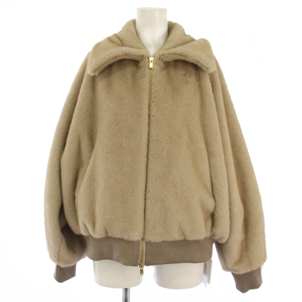 ⚠️値下げ【美品】IENAラブークル　フラノウールW前ジャケット38サイズ IENA LA BOUCLE フリルボレロ（ノーカラージャケット）｜IENA（イエナ