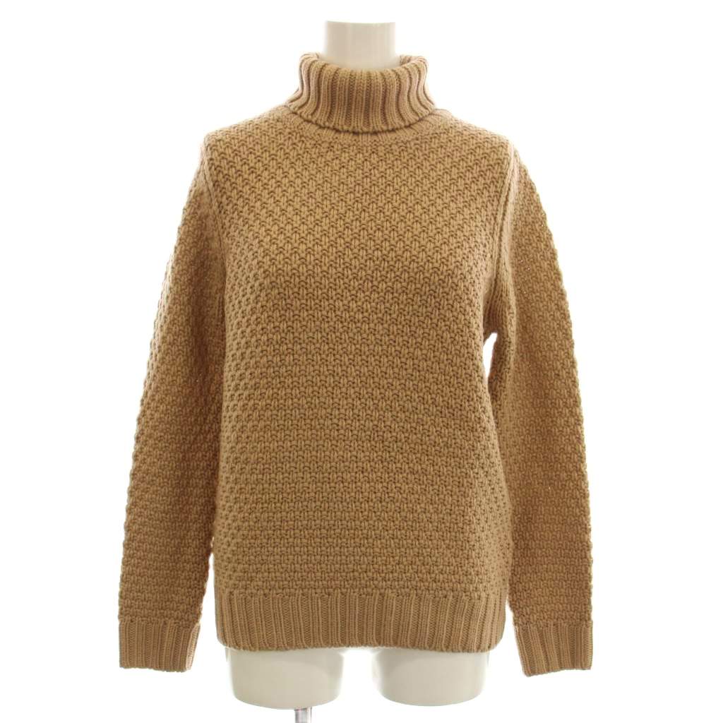 【中古】ルトロワ Letroyes タートルネック ニット ウール セーター 長袖 XS ベージュ /☆G レディース 【ベクトル 古着】 260129