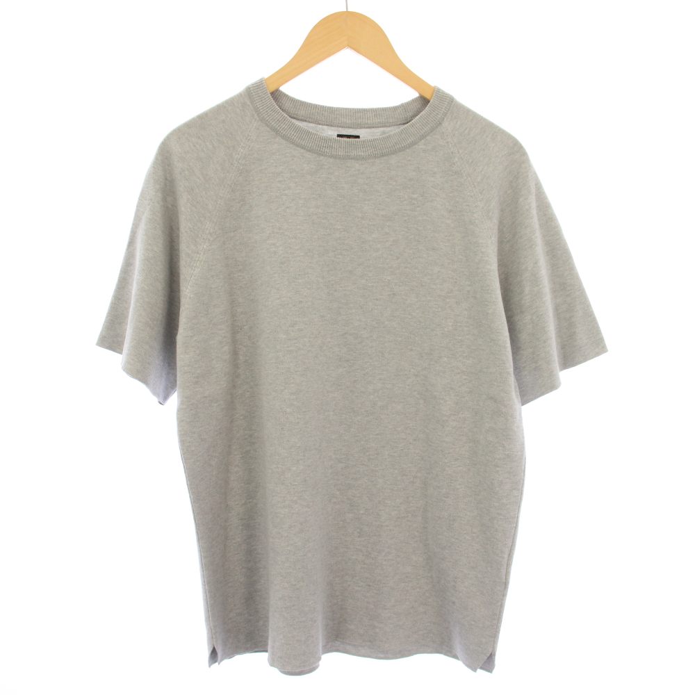 【中古】未使用品 バトナー BATONER Tシャツ カットソー 半袖 クルーネック 2 グレー BN-16SM-25 /TK メンズ 【ベクトル 古着】 260202ブランドバトナー BATONER表記サイズ2実寸サイズ身幅：51cm　着...