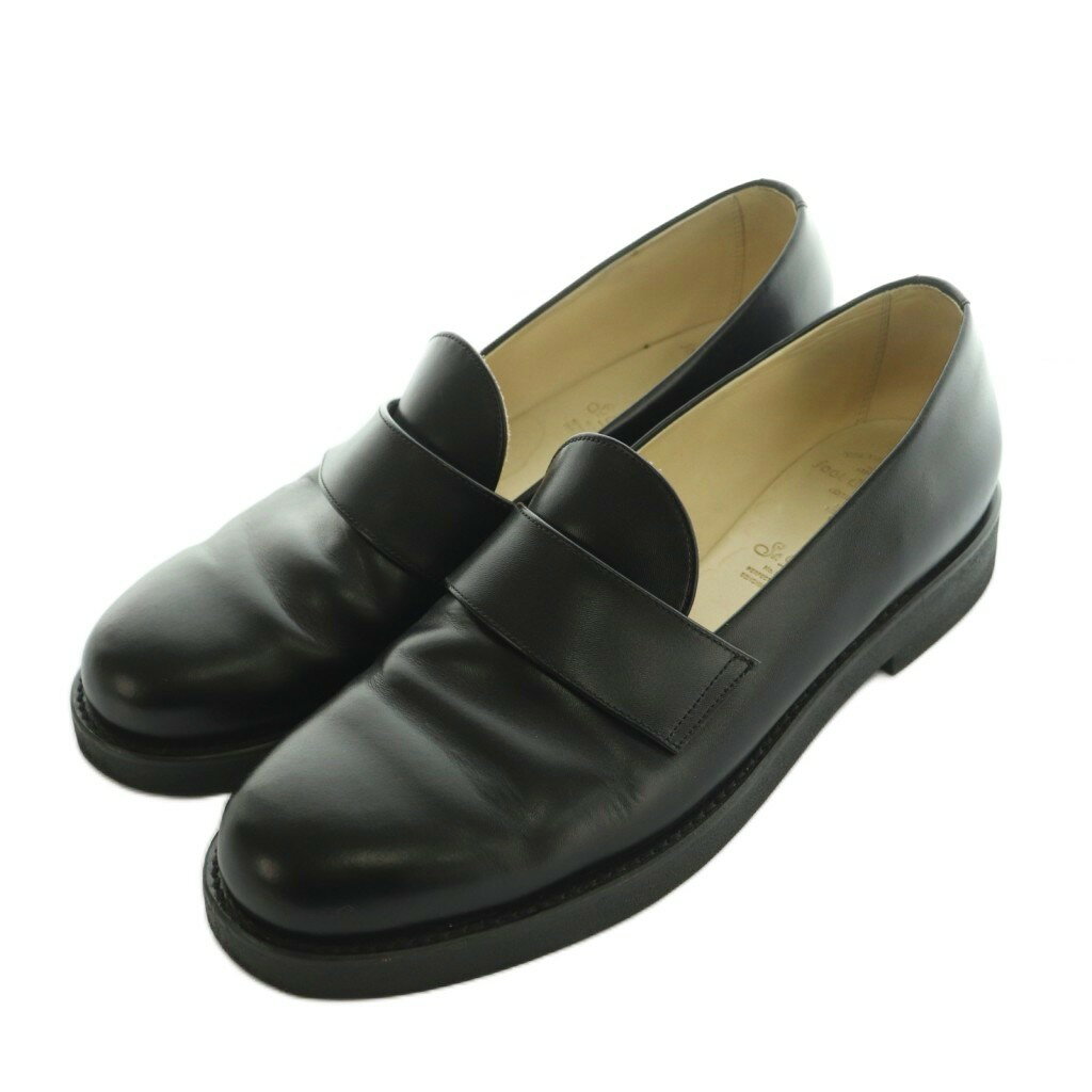 【中古】フットザコーチャー foot the coacher FRENCH LOAFER ローファー レザー 8.5 26.5cm 黒 FTC2212003 /MI メンズ 【ベクトル 古着】 260203