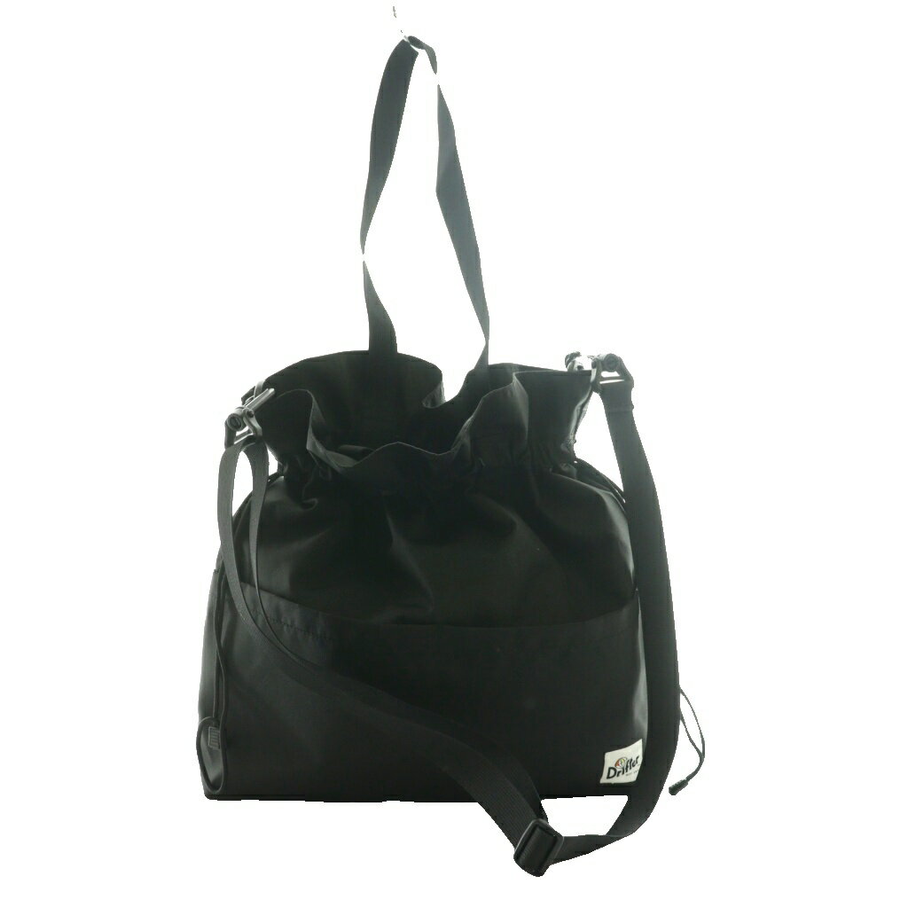 ドリフター Drifter スクイーズサック QUEEZE SAC 2WAYバッグ ショルダー 巾着 ブラック /SS ■OS レディース  260205